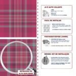 Papel de Parede Xadrez Vibrante - Imagem 5