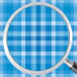 Papel de Parede Xadrez Azul Claro - Imagem 3