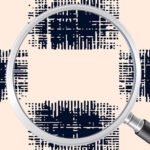 Papel de Parede Xadrez Abstrato em Tons de Azul - Imagem 2