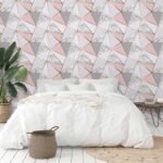 Papel de Parede Zara Grey Gold Com Marmore