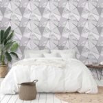 Papel de Parede Zara Grey Silver Com Marmore - Imagem 2