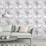 Papel de Parede Zara Grey Silver Com Marmore - Imagem 3