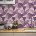 Papel de Parede Zara Grey Gold Com Marmore - Imagem 2