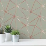 Papel de Parede Zara Bronze Cinza - Imagem 3