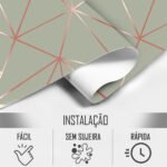 Papel de Parede Zara Bronze Cinza - Imagem 4
